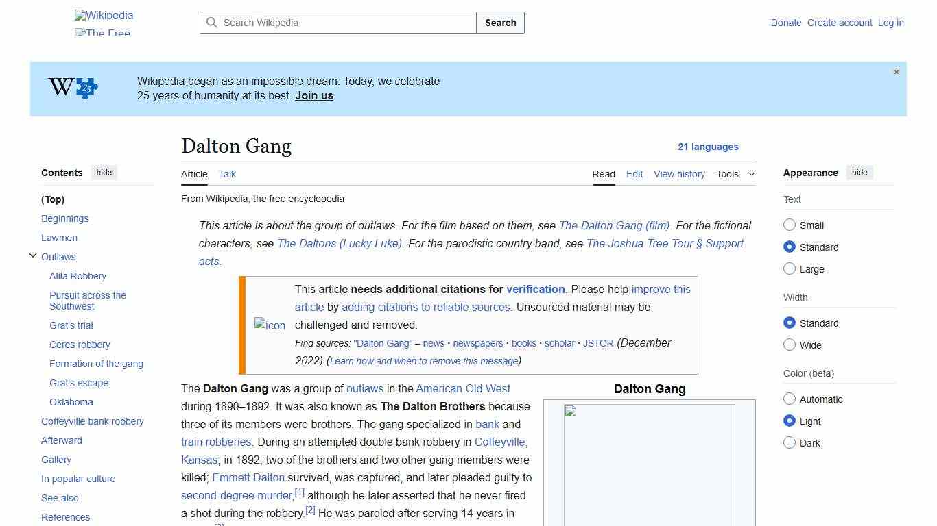 Dalton Gang - Wikipedia